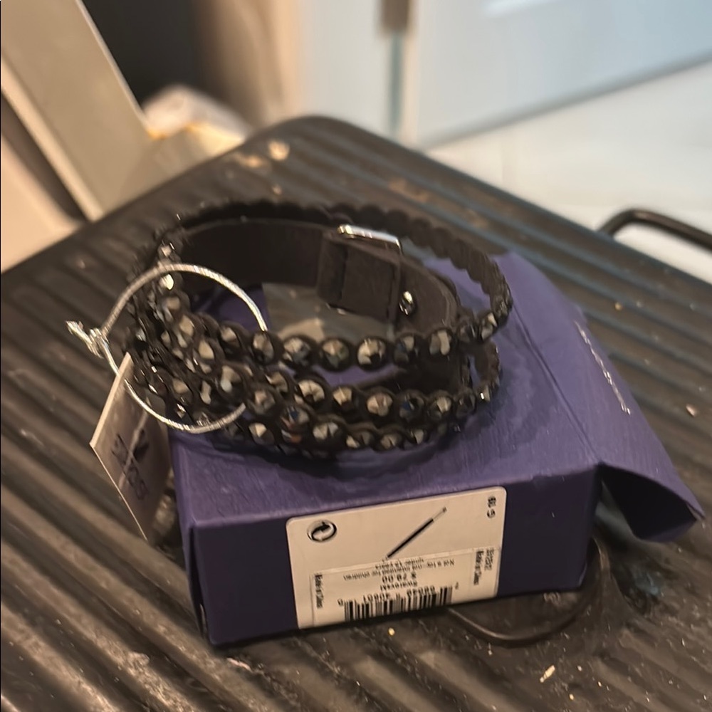 Swarovski Black Crystal Bracelet